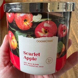 Goose Creek Scarlet Apple 3 Wick Candle